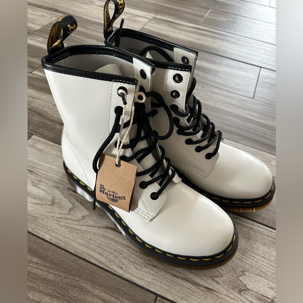 Dr. Martens 1460 White Boot